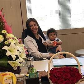 دکتر فاطمه ابراهیمی متخصص زنان و زایمان در تهران