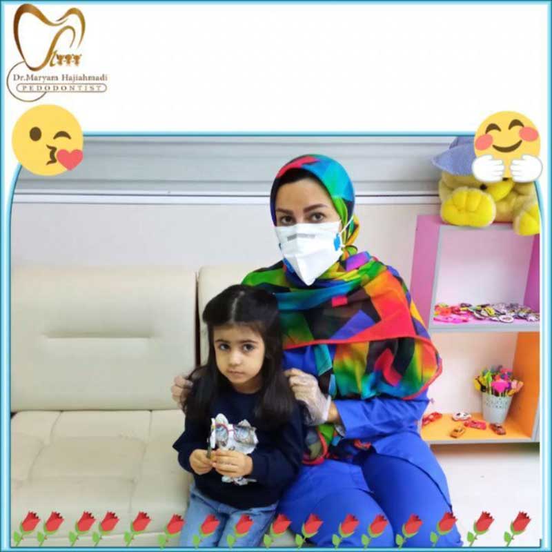 عصب کشی دندان کودکان در اصفهان توسط دکتر مریم حاجی احمدی